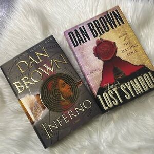 The Da Vinci Code I inferno a novel & The Lost Symbol by Dan Brown Hardcovers